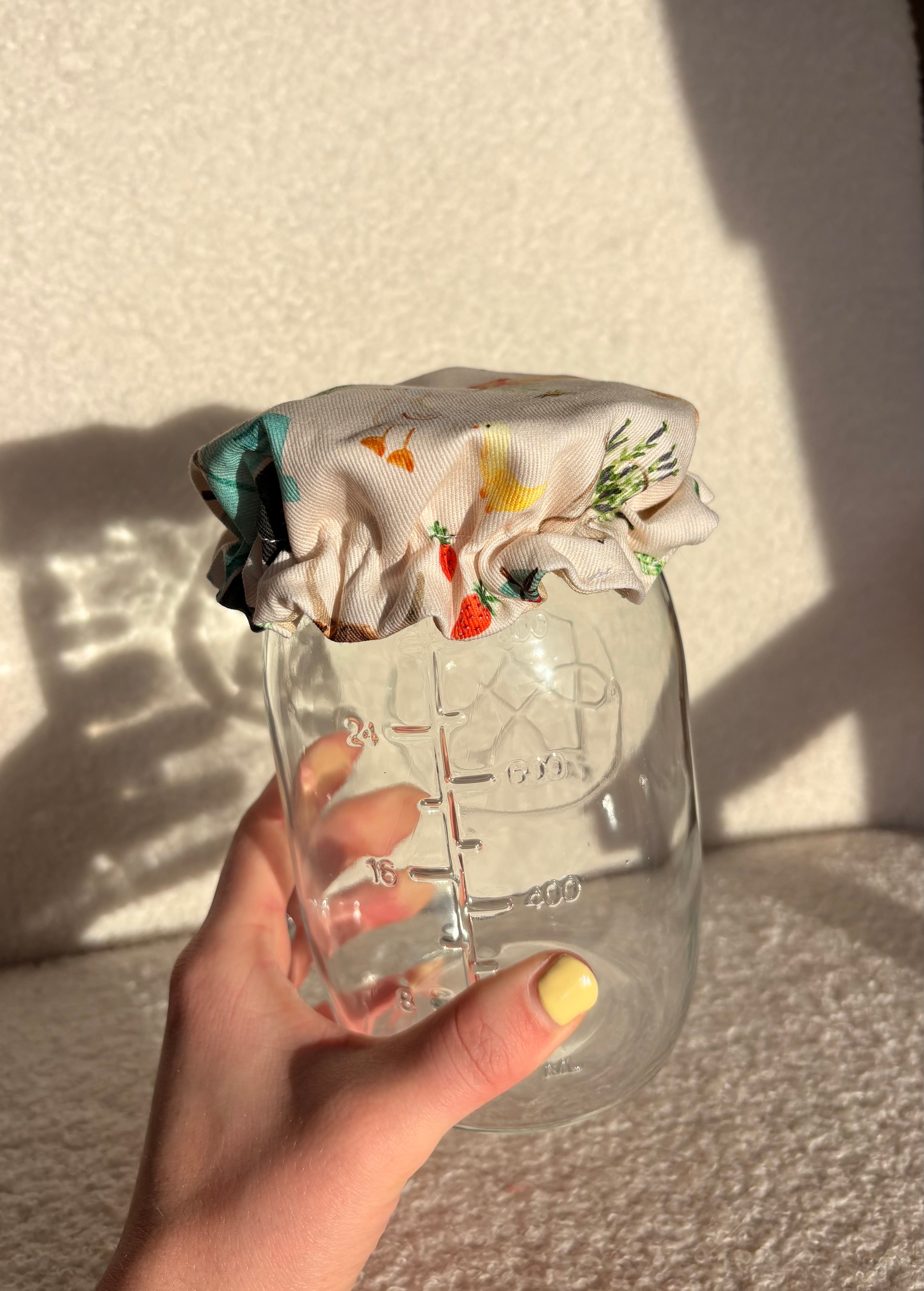 Farmhouse Reusable Jar Cover