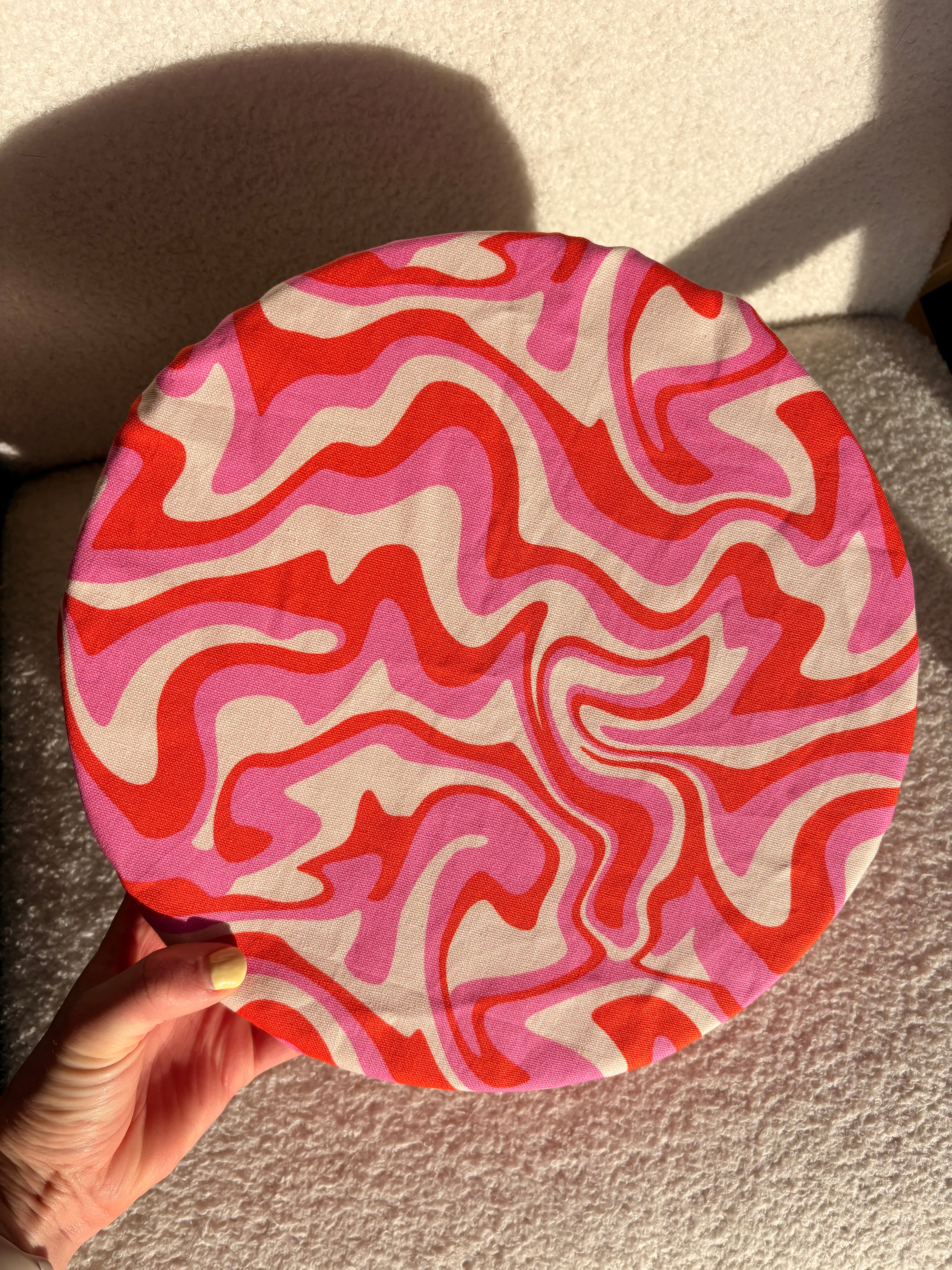 Sunset Swirl Reusable Bowl Cover