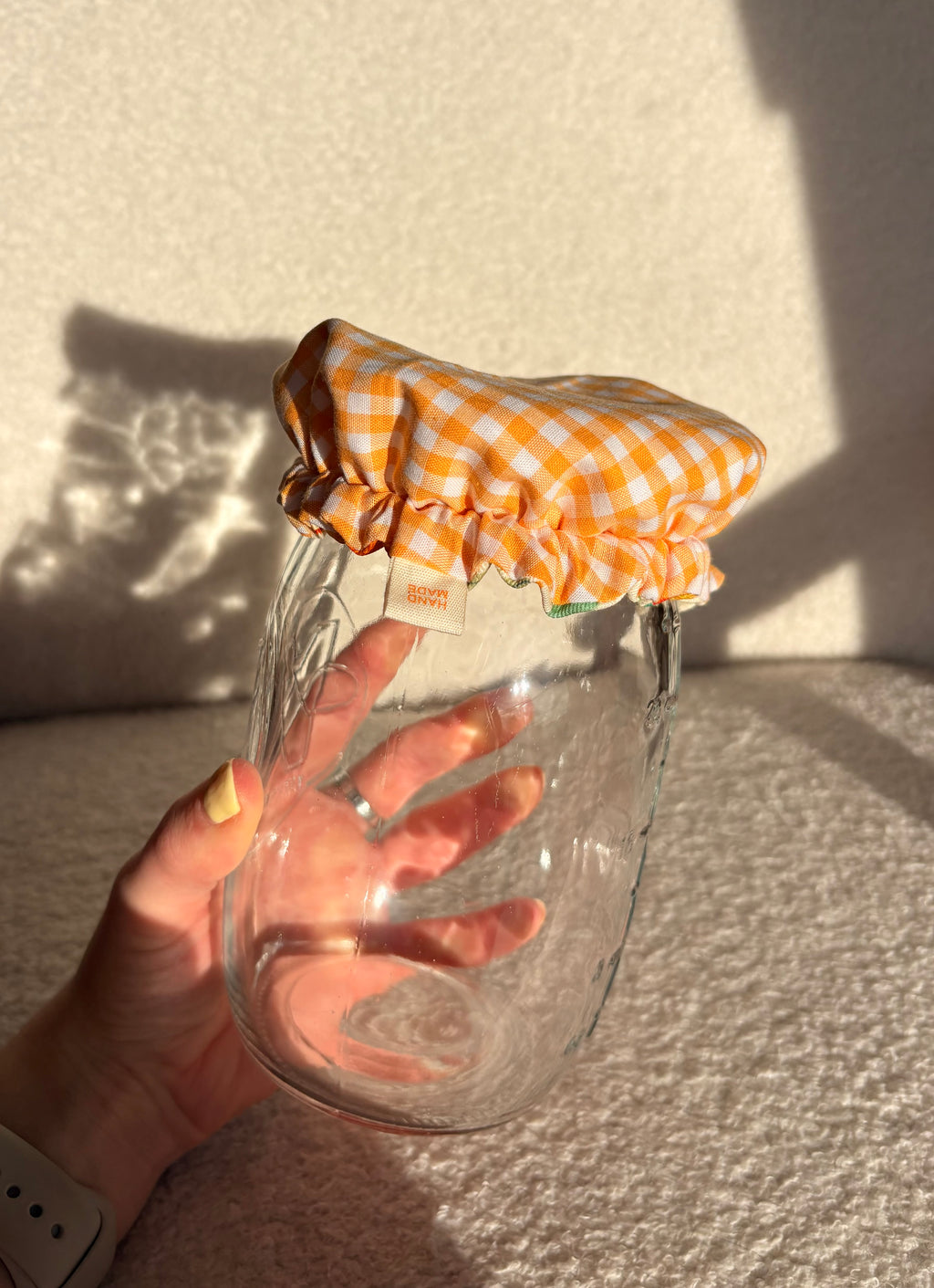 Freshly Squeezed Reversible Jar Cover