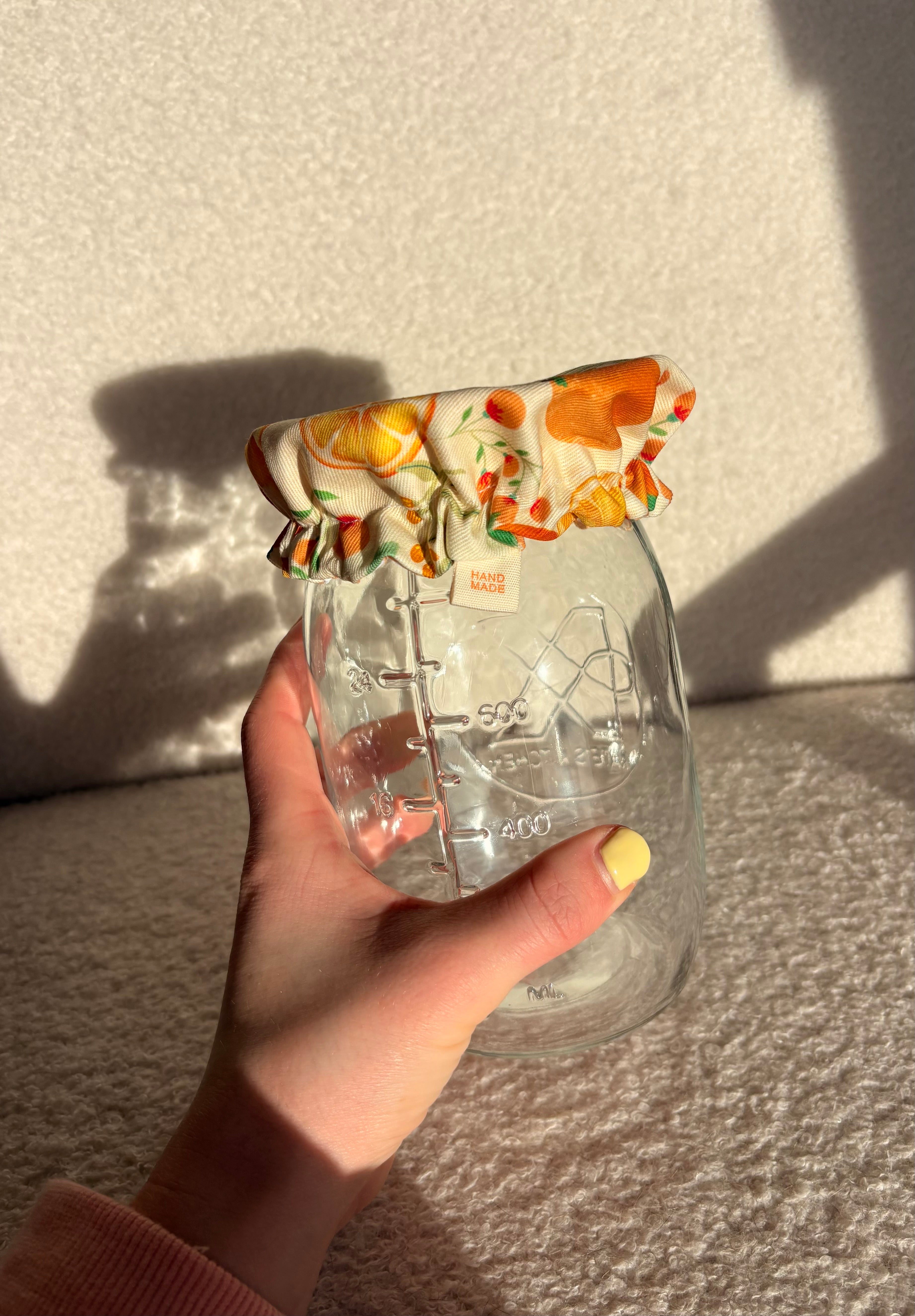 Freshly Squeezed Reversible Jar Cover