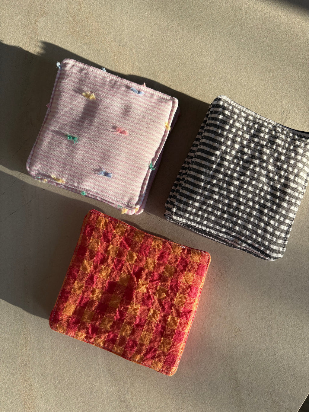 Tangerine Cup Coasters